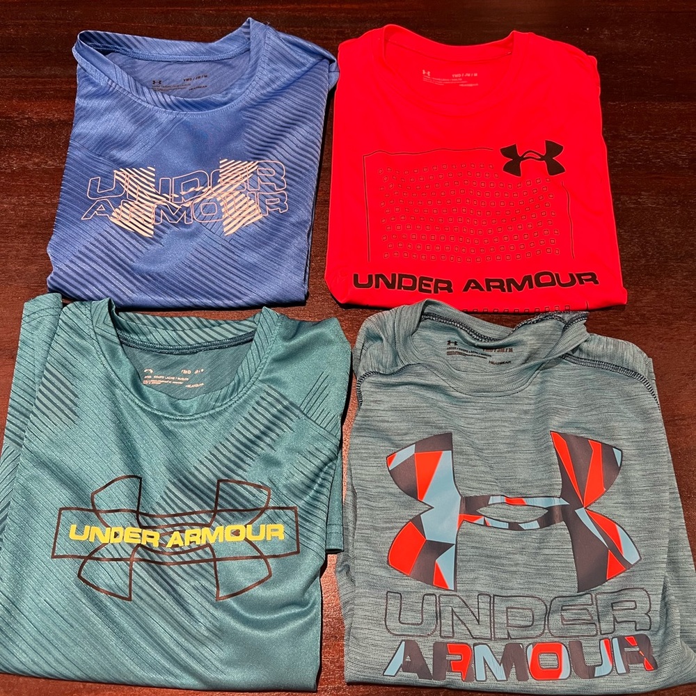 Under Armour youth medium dry fit t-shirts